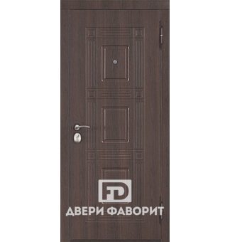 Недорогая дверь из металла
