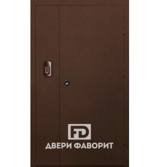 Стальная дверь в подъезд с домофоном