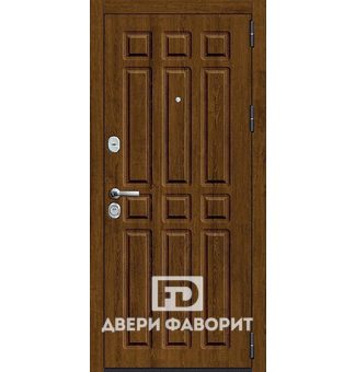 входная дверь с терморазрывом отделана мдф шпон