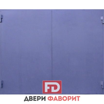 ворота гаражные металлические