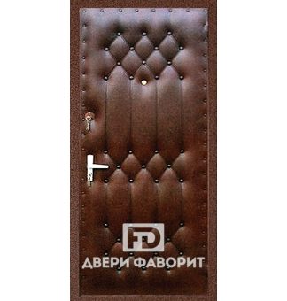 квартирная недорогая дверь с винилискожей