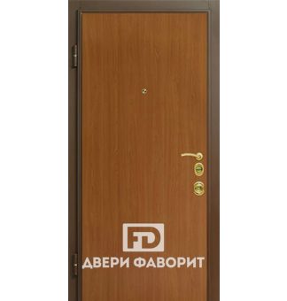 Недорогая антивандальная дверь с двумя замками