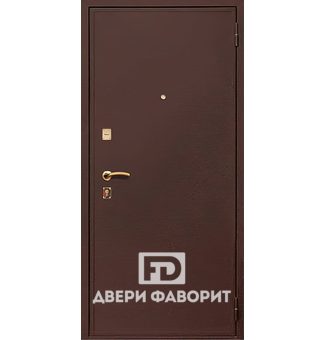 Дверь железная в квартиру (порошок, МДФ)