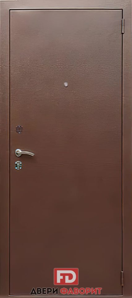металлическая дверь с порошковым напылением для квартиры