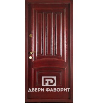 стальную дверь для дома и квартиры, отделка массив дерева снаружи, внутри ламинат