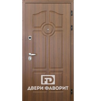 дверь входная из металла с мдф отделкой