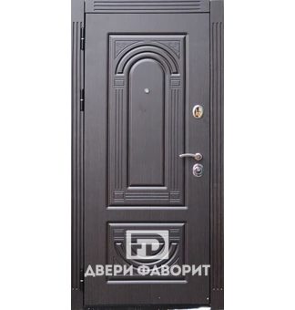 стальная дверь в загородный дом с мдф пвх