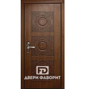 стальная дверь в загородный дом, модель без глазка