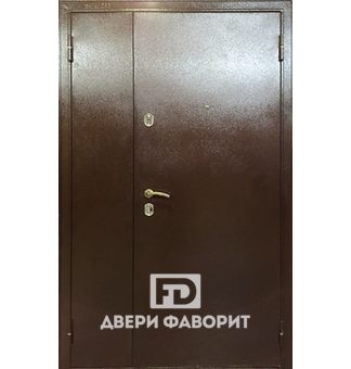двустворчатая антивандальная дверь для тамбурного помещения