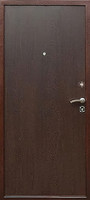 миниатюра - металлическая дверь с порошковым напылением для квартиры - МД-181 - kv027-2